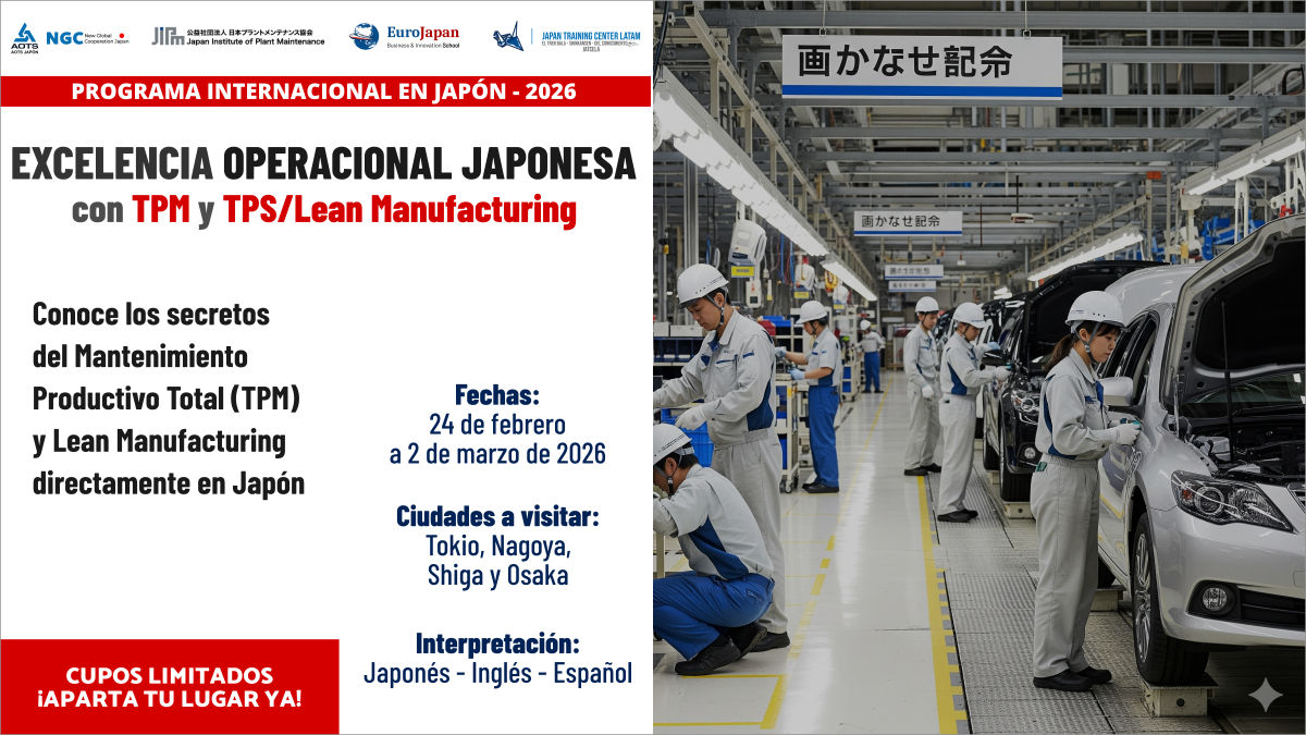  Excelencia Operacional Japonesa - Japón 2026